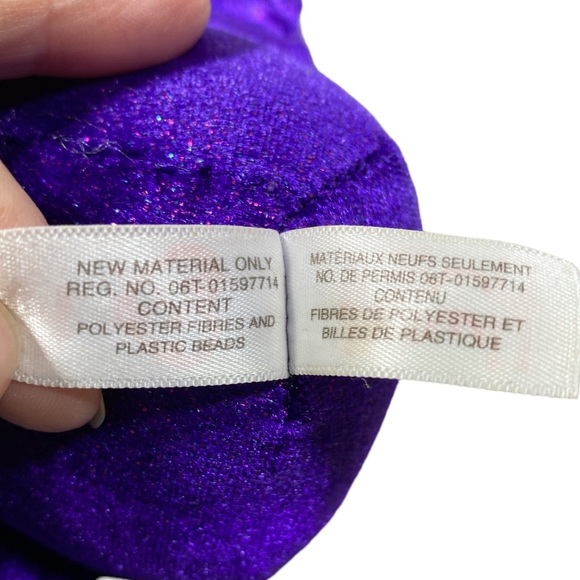 TY Beanie Boos - COUNT the Purple Bat (Regular Size - 6 inch) - Picture 5 of 6